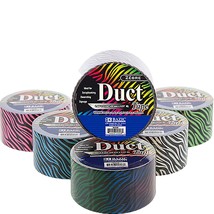 Duct Tape Zebra Series | Assorted Colored | 1.88&quot; X 5 Yards - $5.99+