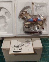 Franklin Mint 1988 The Treasury of Carousel Art "Jumper Horse" - In Box - $24.18