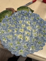 FITZ and FLOYD Essentials Bountiful Blossoms Hydrangeas Flower Wall Plate - $14.97 FITZ and FLOYD Essentials Bountiful Blossoms Hydrangeas Flower Wall Plate - $14.97
