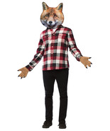 Rasta Imposta Fox Mask &amp; Paws Costume Kit Orange - $1,791.28 MXN