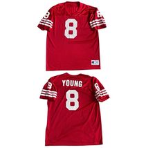 Vintage San Francisco 49ers Steve Young #8 NFL Football Jersey Sz 48 Cha... - $34.60