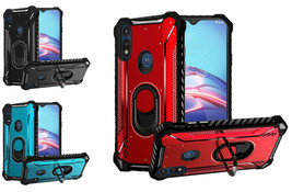 Tempered Glass /Jacket Stand Cover Case For Motorola Moto E XT2052DL (2020) / E7 - $9.36+