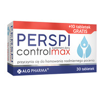 Perspi Control Max 40 Tablets - $13.95