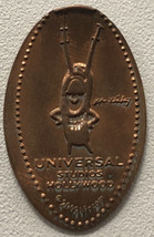 Pressed Elongated Penny Universal Studios Orlando Florida PP2 - £3.88 GBP
