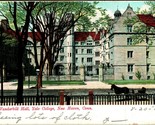 Vanderbilt Hall Yale College New Haven Connecticut CT 1907 UDB Postcard - $3.51