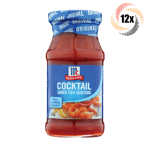 12x Bottles McCormick Original Cocktail Seafood Sauce | 8oz | Real Horseradish - $59.30
