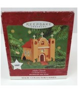 2000 Hallmark Keepsake Ornament Adobe Church Lighted Magic Collectors Se... - $11.83