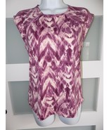 DULUTH TRADING CO. Suit Up Tankini Swim Cap Sleeve Top Size 4 Women&#39;s - $28.70 CAD