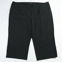 Catherines 28WP Short Black Right Fit Relaxed Straight Womens Dress Pants - $379.23 MXN