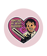 Horror Enamel Fantasy Pin: Texas Chainsaw Massacre Valentine Heart - $19.90