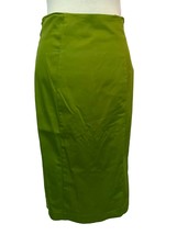Worthington A-line Skirt, Pleated Kick Back, Size 8, Green - $9.88