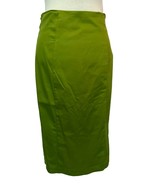 Worthington A-line Skirt, Pleated Kick Back, Size 8, Green - $13.55 CAD