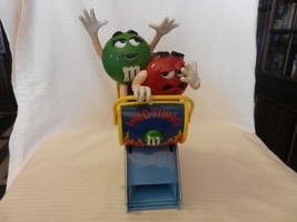 M&amp;M&#39;s Wild Thing Roller Coaster Red &amp; Green Candy Dispenser - £28.32 GBP
