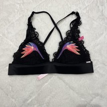 New Victoria Secret Pink Push Up T-Shirt Bra Black 34A  Wireless Racerback - £21.95 GBP