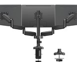 Triple Monitor Mount, 3 Monitor Stand Desk Mount For Three Max 32 Inch C... - £172.62 GBP