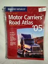 Rand McNally 2005 Motor Carrier&#39;s Road Atlas United States Canada Mexico... - £35.13 GBP