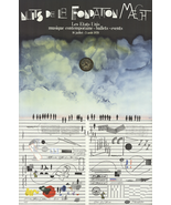 SAUL STEINBERG Nuits De La Fondation 34.75&quot; x 22.75&quot; Lithograph 1970 Mod... - $381.56 CAD