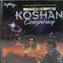 1993 The Koshan Conspiracy Vtg Pc Video Game Bat Agent Action Adventure - $14.83