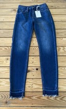 Kancan NWT Women’s High Rise Ankle Skinny Jeans Size 25 Blue AF - £23.39 GBP