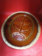 HP HULL pottery USA meat tray 14&quot; - $54.45