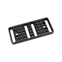 Versatile Cheese Plate Mounting Extension Platform With Multiple 1/4&quot; &amp; ... - $24.99