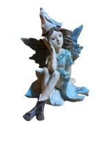 fairy With Blue glitter Wings Mini Mini Figure 3.5” - £13.16 GBP