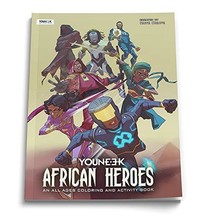 YOUNEEK AFRICAN HEROES  AN ALL AGES COLORING & ACTIVITY BOOK Autographed Signed - $27.01 CAD
