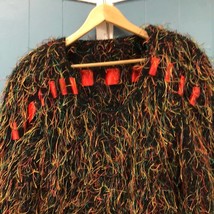 Vintage 1980s Fiddlestix NY String Sweater women’s size M medium - £82.09 GBP