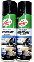 2 Pack Turtle Wax Power Out Fresh Shine Protectant Clean Shine Remove Odor 16oz - £30.27 GBP