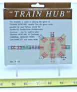 Vintage 1996 Train Hub Dominoes Plastic Game Centerpiece Box TH-101 Chic... - $263.88 MXN