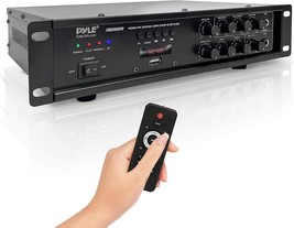 Pyle Bluetooth Home Pa Mixing Amplifier - 500W Home Audio Rack Mount, Pm... - $111.99