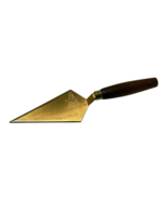 Vtg 1960&#39;s Masonic Trowel Master Gold Color Letter Opener 7.5&quot; Symbolism - $358.69 MXN