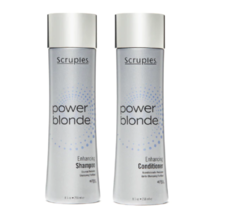 Scruples POWER BLONDE Enhancing Shampoo and Conditioner Duo, 8.5 Oz.