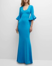 Black Halo cambria gown in Cerulean Blue - size 8 - $248.49