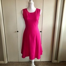 Talbots Pink Dress Womens 2 Used Sleeveless - £19.46 GBP