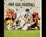 Vintage Paper Go Beavers 1969 OSU Football Pocket Schedule Calendar Oreg... - $14.84