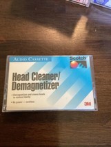 Scotch 3M Audio Cassette Head Cleaner Demagnetizer Music Stereo Equipment - £5.05 GBP