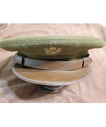 U.S. WW11 Officer Visor Crusher Cap:winter/Isu./ODgreen.C.1941-45. - €40,53 EUR