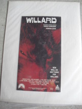 Vintage Cut VHS Box Front and Back for Movie - Willard LOOK - £12.45 GBP