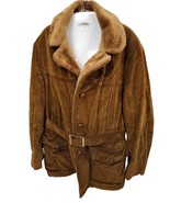 Vintage Mac Murray of California Jacket S Mens Corduroy Faux Fur lined b... - £55.03 GBP