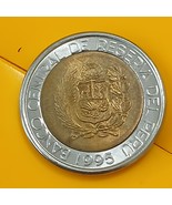 PERU 1995 2 SOLES - A Bit Scarce Nice LIMA Issue BTR Circulated - $5.82 CAD