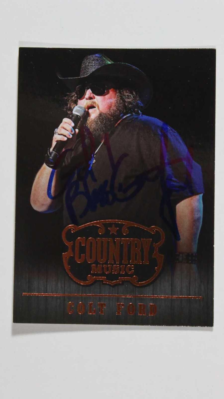 Colt Ford Signed Autographed Panini Country Music Trading Card - $15.00