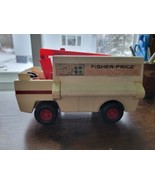 Vintage 1974 Fisher Price #303 Fire Rescue/Ambulance Truck Toy Adventure... - $244.84 MXN