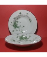 Noritake Ireland Tipperary Soup Plate Porcelain 9&quot; Diameter Silver Trim ... - $48.45