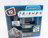 Tiny TV Classics Friends Clips Season 4 Real Working TV and Remote - $24.99