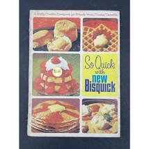 Vintage 1967 So Quick with New Bisquick Cookbook – 2nd Edition Spiral Bound - $177.07 MXN