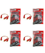 (Pack of 4) New Nippon BMSGYM2F 1 Male -2 Female  Audiopipe RCA Cable Sp... - $1,128.47 MXN