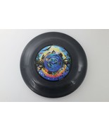 Vintage 90s Earth Day Nature Recycled Flying Disc Frisbee Saucer Black 9.5&quot; - £31.30 GBP