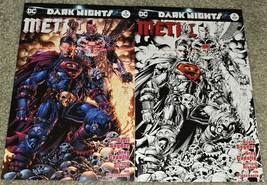 1 Set 2 Dark Knights 3 Bulletproof Variant Sketch Color Finch Danny Miki 2017 - $56.09