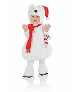 UNDERWRAPS BELLY BABIES CHRISTMAS POLAR BEAR KID&#39;S COSTUME ASST SIZES 25... - $27.41 CAD